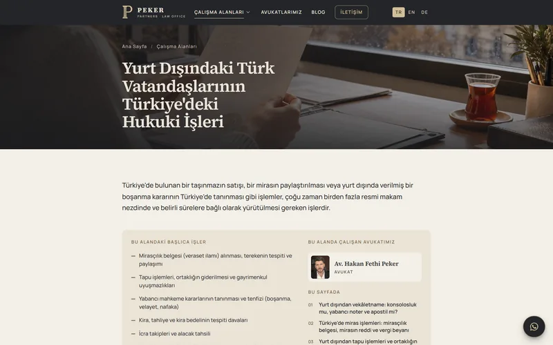 Yurt dışındaki vatandaşlar için hukuki rehber